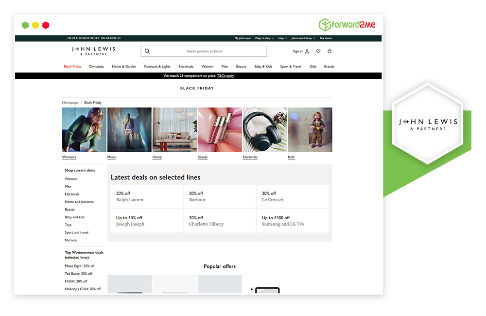 John Lewis Black Friday 2025